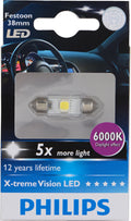 Philips 128596000KX1 | Festoon C5WLED Interior Bulb - 38MM 6000 K