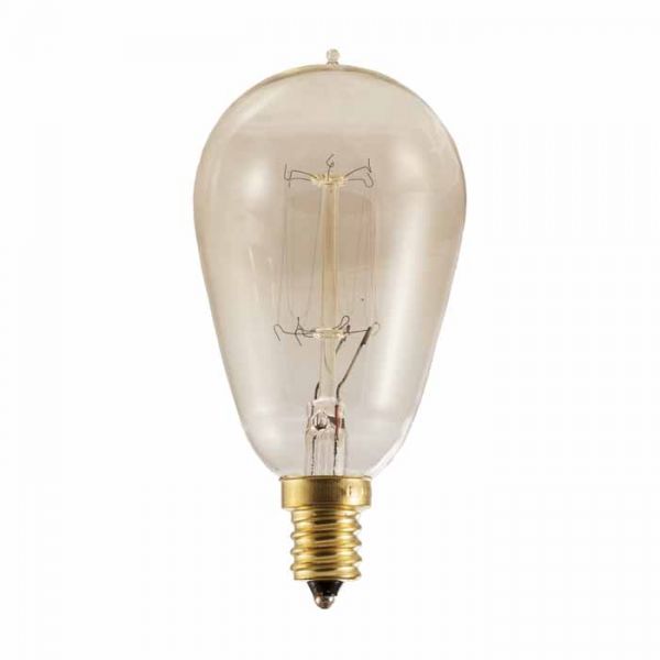 Bulbrite 132510 - 25W 120V Vintage Bulb - Candelabra Base