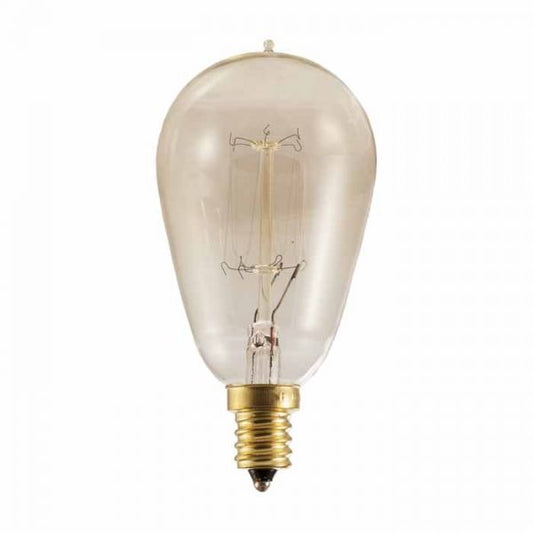 Bulbrite 132510 - 25W 120V Vintage Bulb - Candelabra Base