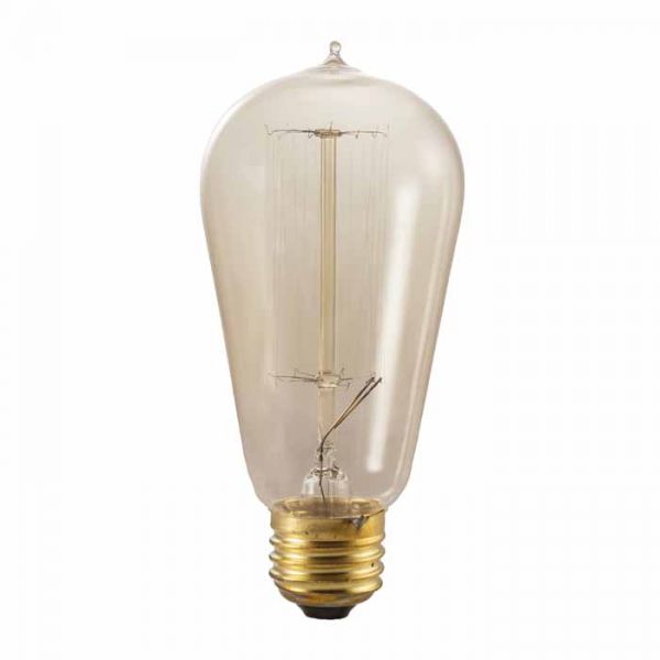 Bulbrite 134018 NOS40-1890 - 40W ST18 Vintage Bulb - Medium Base