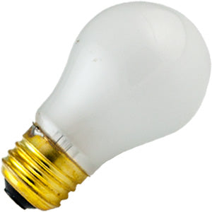 Satco S3949 15A15/IF Frosted Appliance Bulb E26 Base 120V