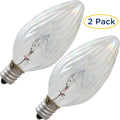 15FC/AU 2PK Bulb | 15W 120V F10 Auradescent Candelabra Base - 2-Pack
