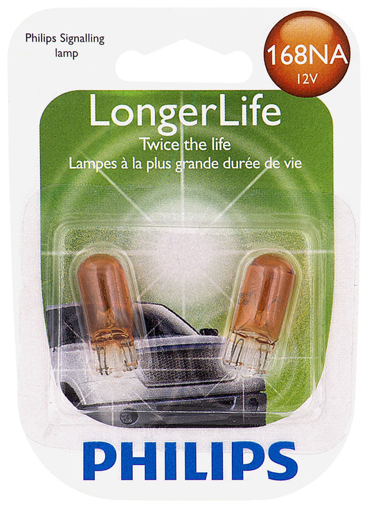168LL Long Life Bulb (2 Pack) | Philips 168NALLB2