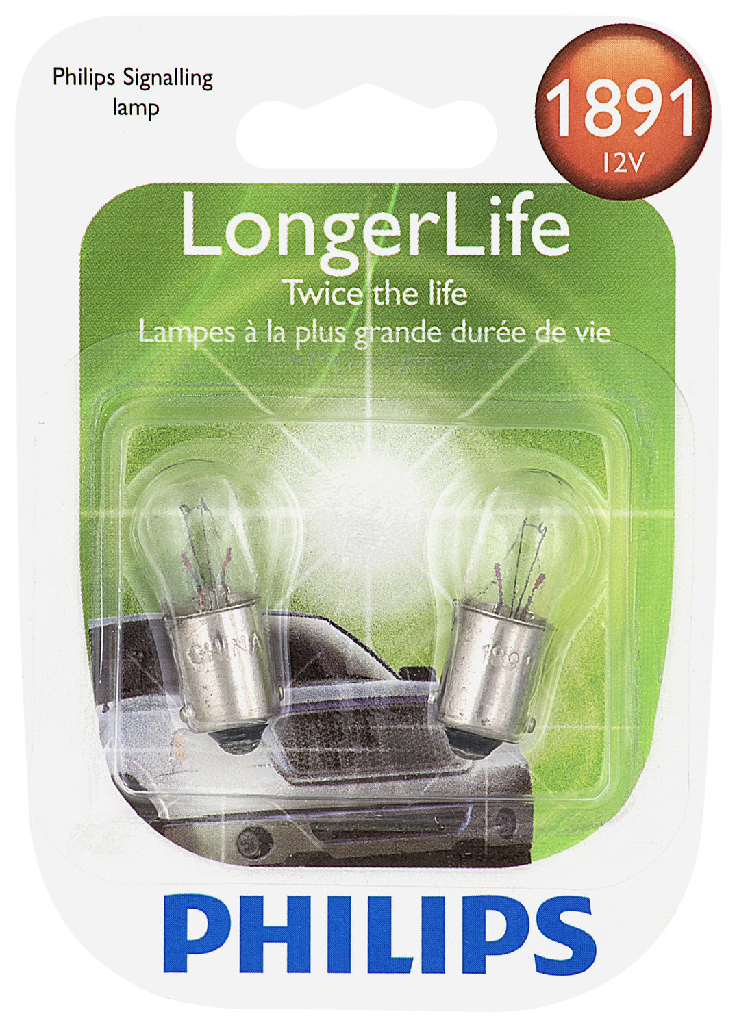 1891LL Long Life Bulb (2 Pack) | Philips 1891LLB2
