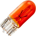 CEC 194A | 3.78W 14V Transparent Amber T3 1/4 Mini Wedge Base Bulb