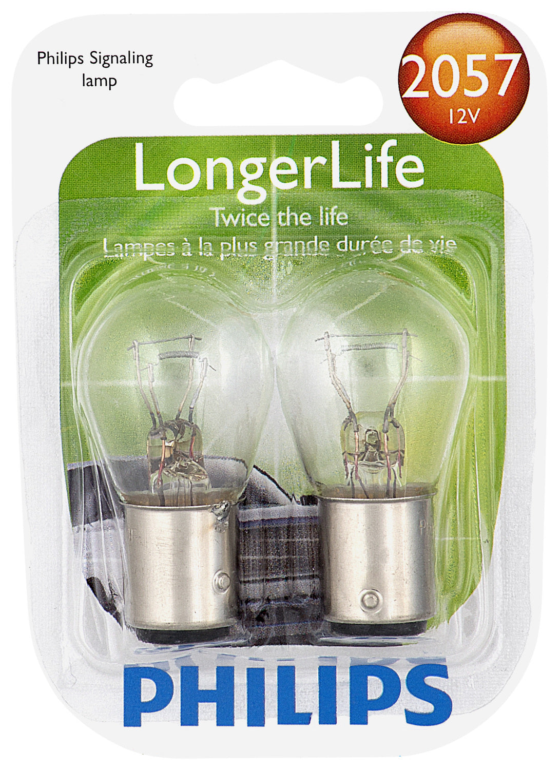 2057LL Long Life Bulb (2 Pack) | Philips 2057LLB2