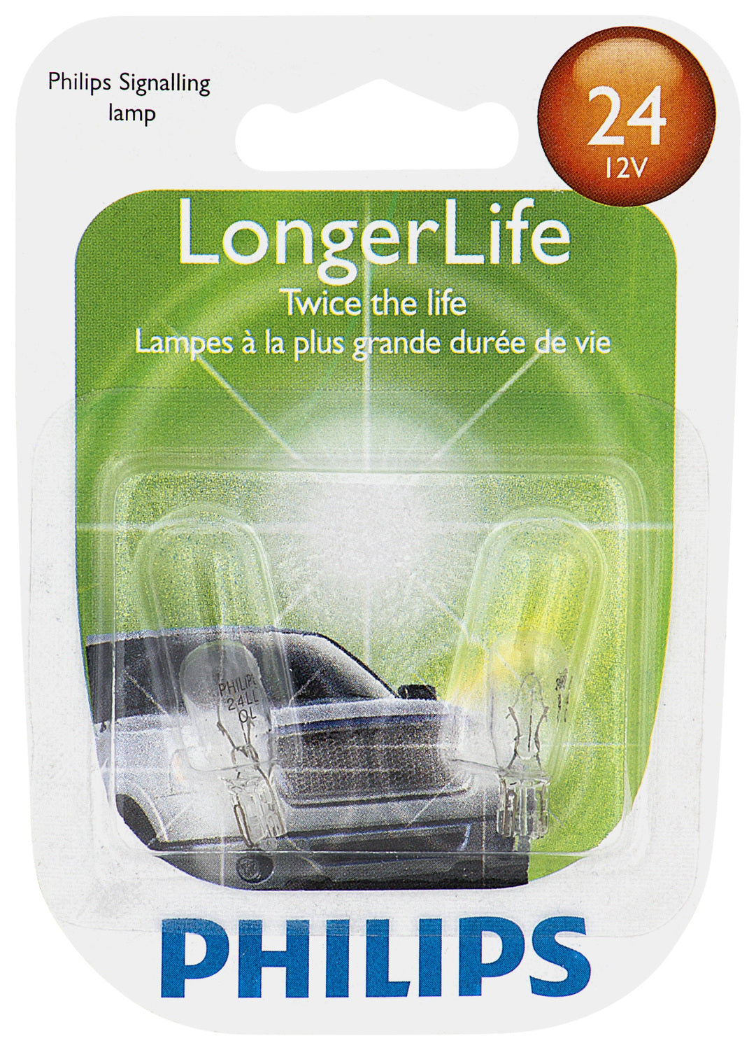 24LL Long Life Bulb (2 Pack) | Philips 24LLB2