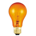 Bulbrite 25A/TO 25W A19 Party Bulb - E26 Base - Transparent Orange