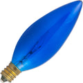 25BC/B - 25W Incandescent - Blue Light - Candelabra Base