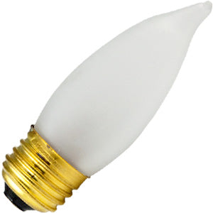 25CAM/F Bulb 25W 130V BA9 Incandescent Frosted Medium Base