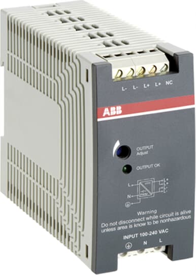 ABB CP-E 24/1.25 Power supply In:100-240VAC Out: 24VDC/1.25A