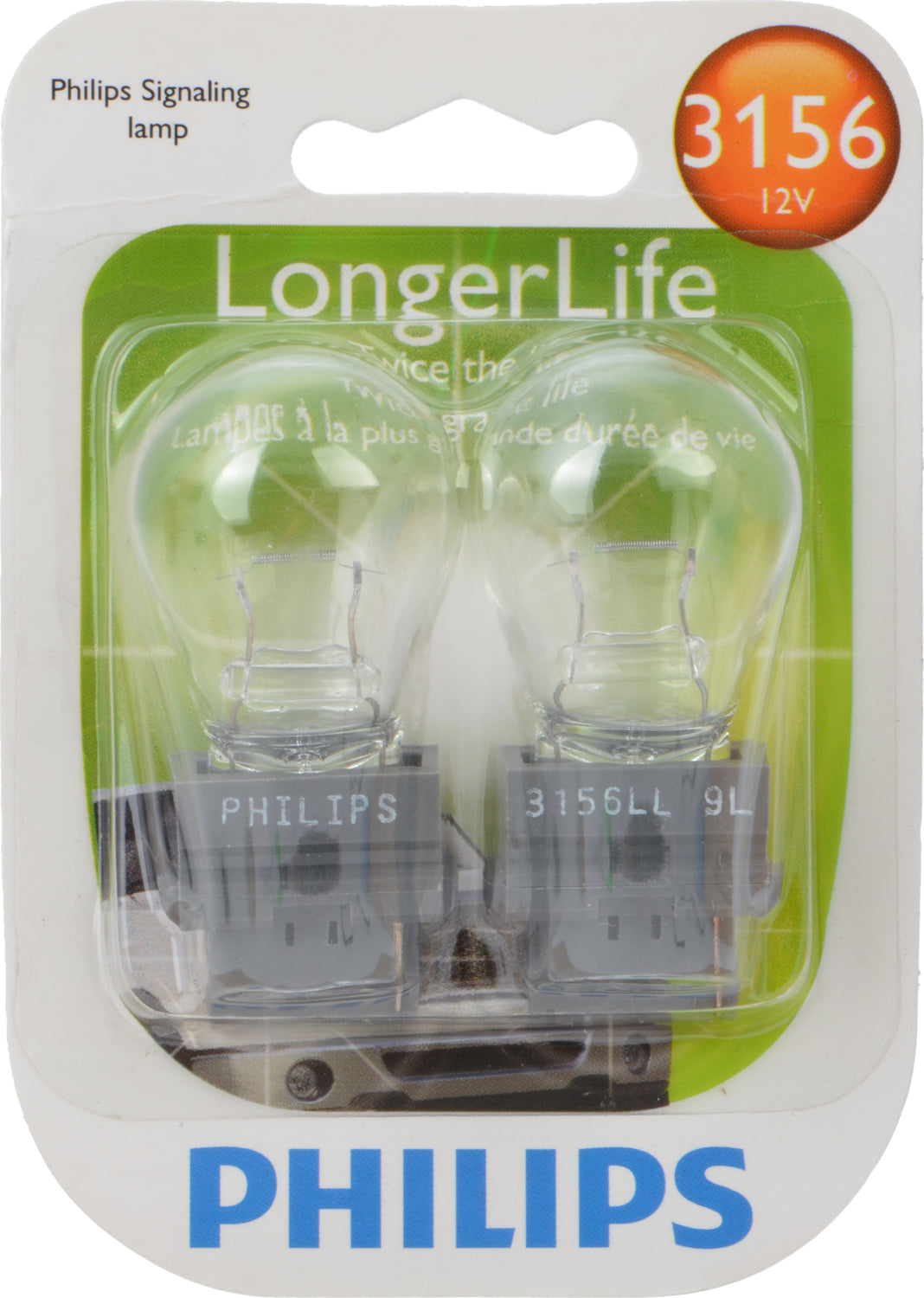 3156LL Long Life Bulb (2 Pack) | Philips 3156LLB2