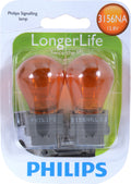 Philips 3156NALLB2 | 3156NALL Long Life Bulb (2 Pack)