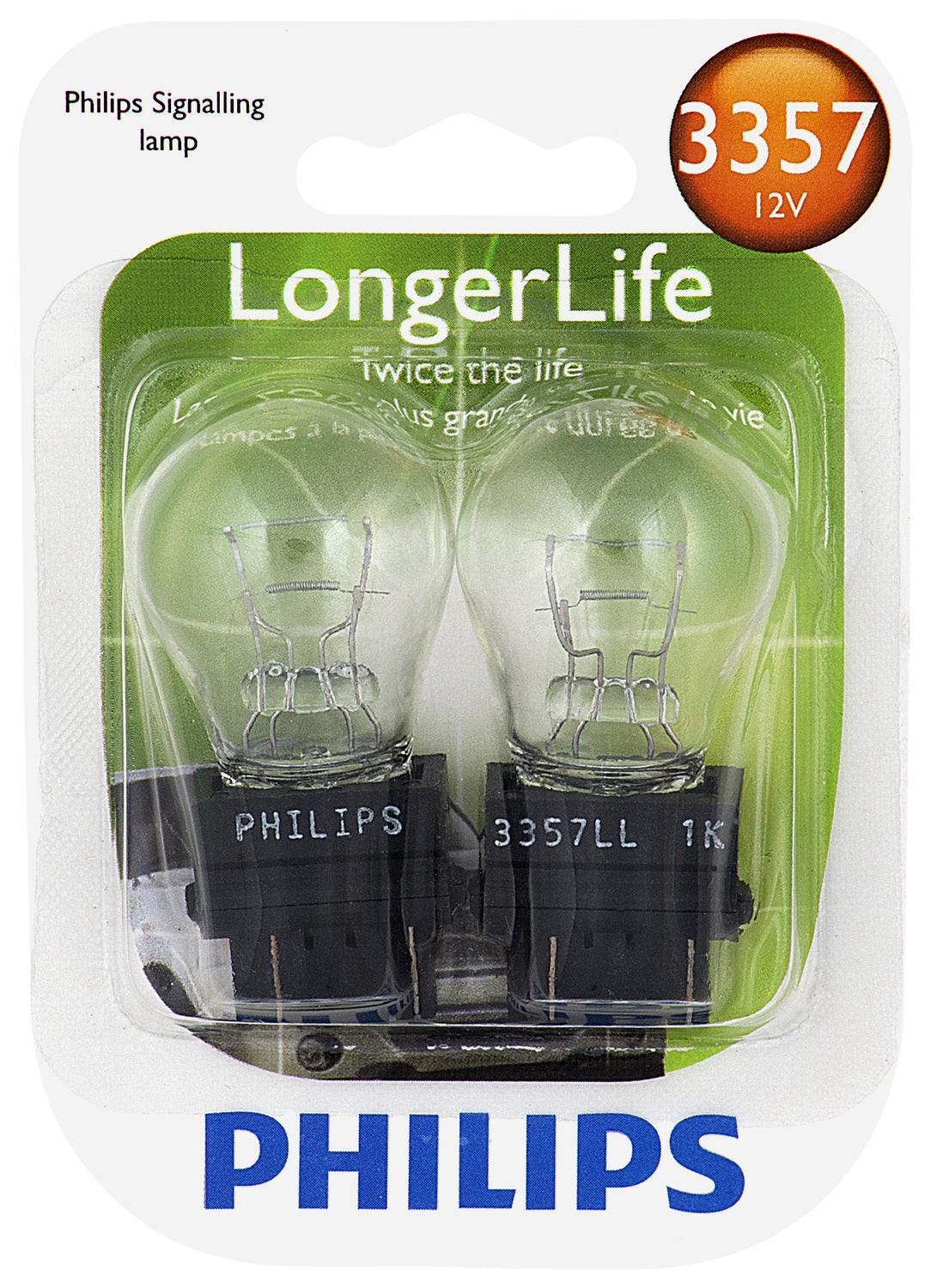 3357LL Long Life Bulb (2 Pack) | Philips 3357LLB2