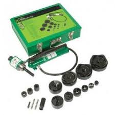 GREENLEE 38520 RAM AND HAND PUMP HYDRAULIC DRIVER KIT WITH 9 CONDUIT SIZES
