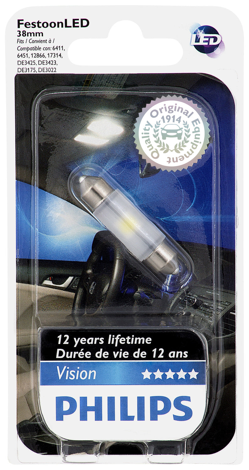 Philips 128016000KB1 - LED 38MM Festoon - Auto Interior