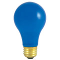 Bulbrite 40A/CB 40W A19 Party Bulb - E26 Base - Ceramic Blue