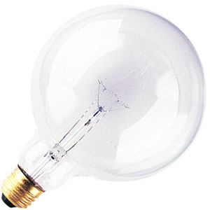 40W 130V G40 Incandescent - Globe - Clear - Medium Base