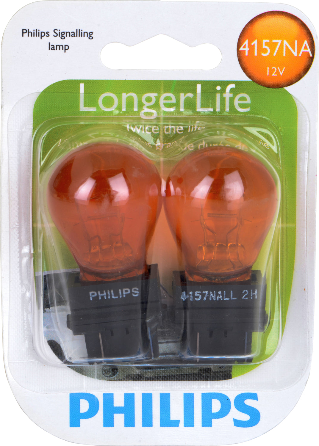 4157NALL Long Life Bulb (2 Pack) | Philips 4157NALLB2