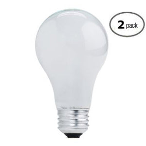Bulbrite 72A19SW/ECO - 72W Halogen - 100W Equal - Soft White - 2 Pack