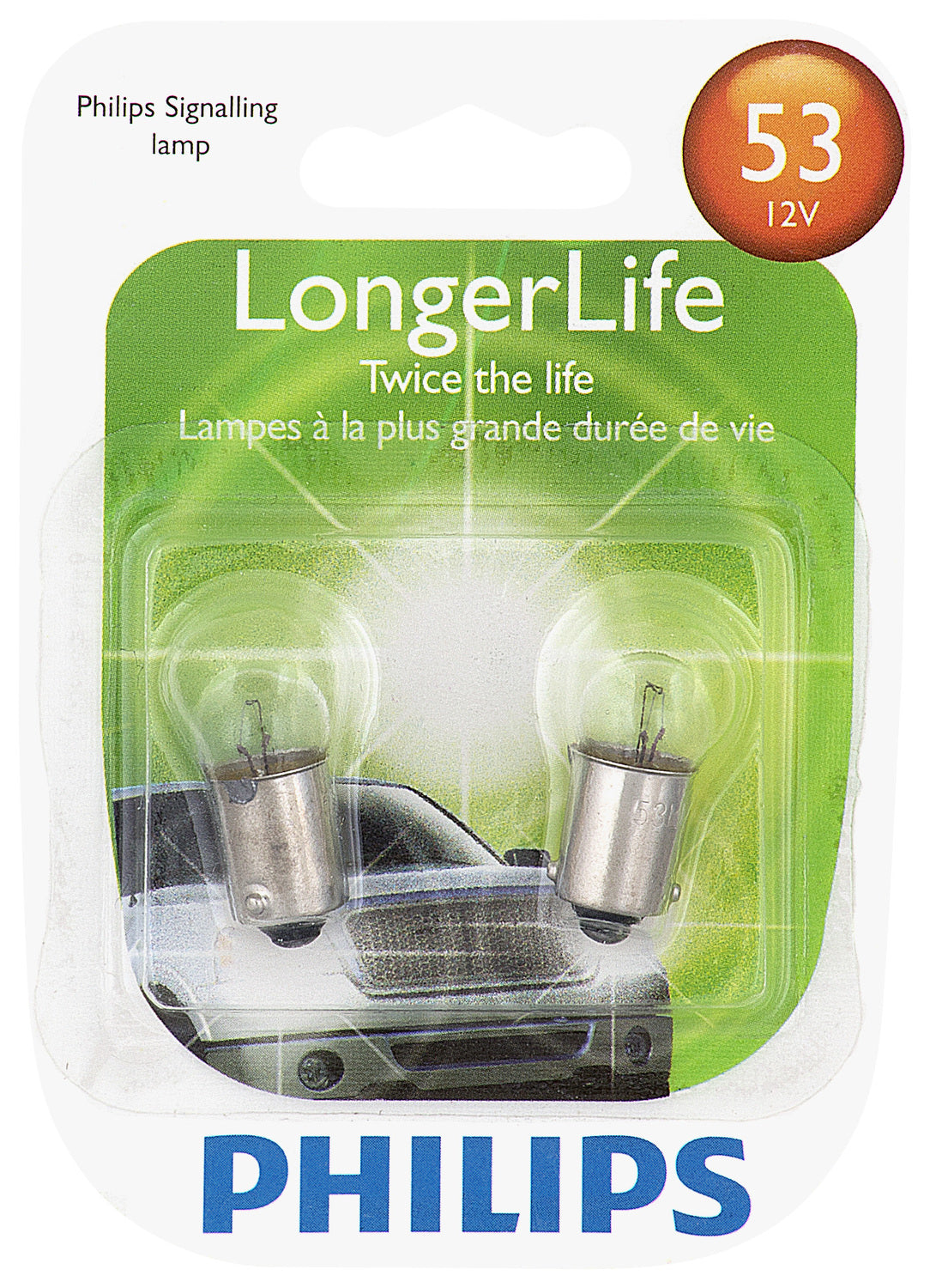 53LL Long Life Bulb (2 Pack) | Philips 53LLB2