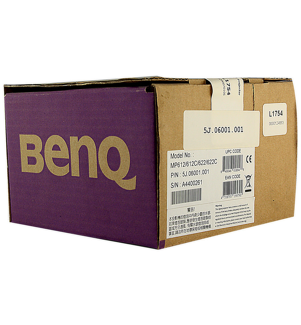 BenQ MP612, MP612C, MP622, MP622C OEM Lamp 5J.06001.001