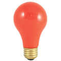 Bulbrite 60A/CO 60W A19 Party Bulb - E26 Base - Ceramic Orange