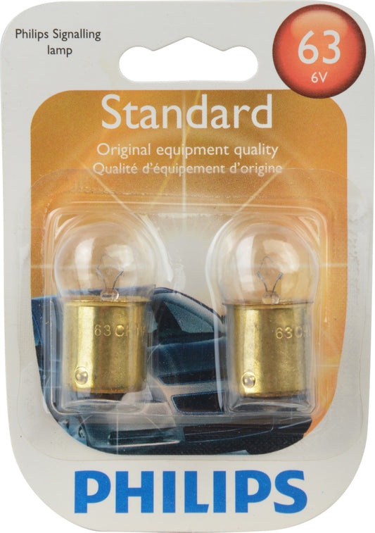 Philips 63B2 | 63 Bulb (2 Pack)