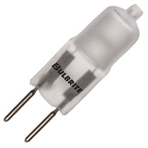 Bulbrite Q50GY6F/12 Bulb | 50W 12V T4 Frosted Halogen Bi-Pin Base