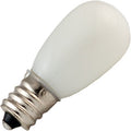 6S6/W Bulb 6W 125V S6 Incandescent Candelabra Screw Base White