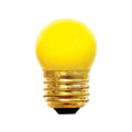 Bulbrite 7.5S11Y 7.5W Dimmable S11 Night Light Replacement Bulb - E26 Base - Yellow