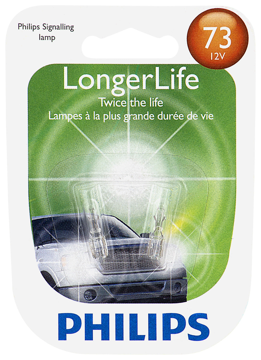 73LL Long Life Bulb (2 Pack) | Philips 73LLB2