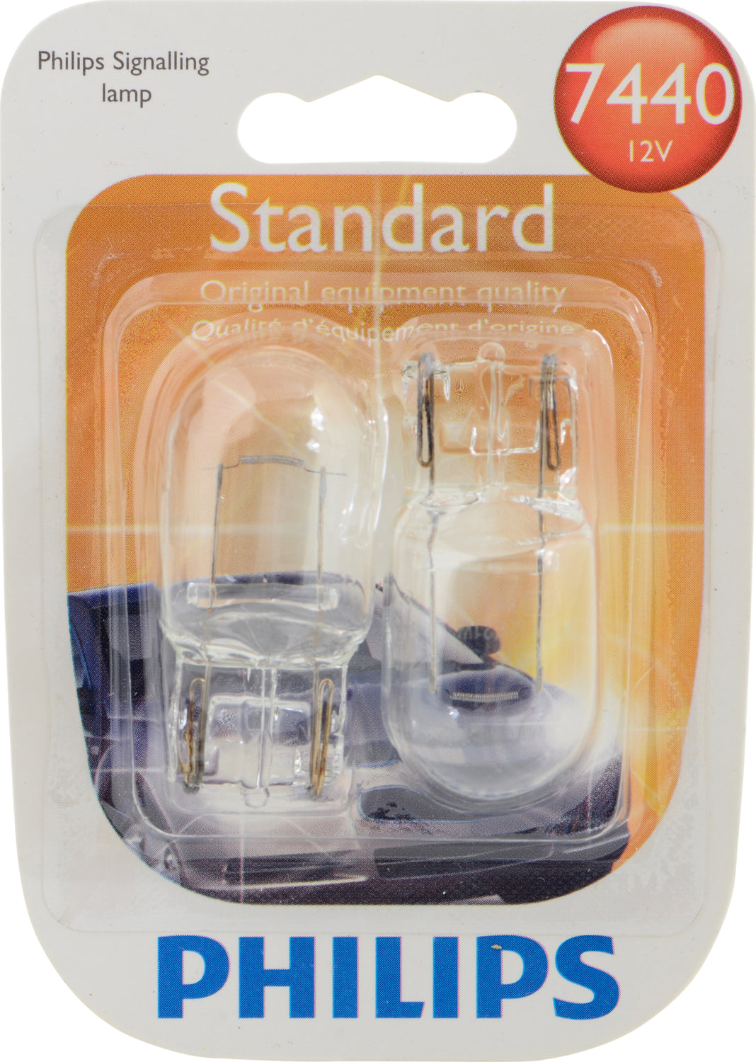 Philips 7440 Automotive Bulb (2 Pack)