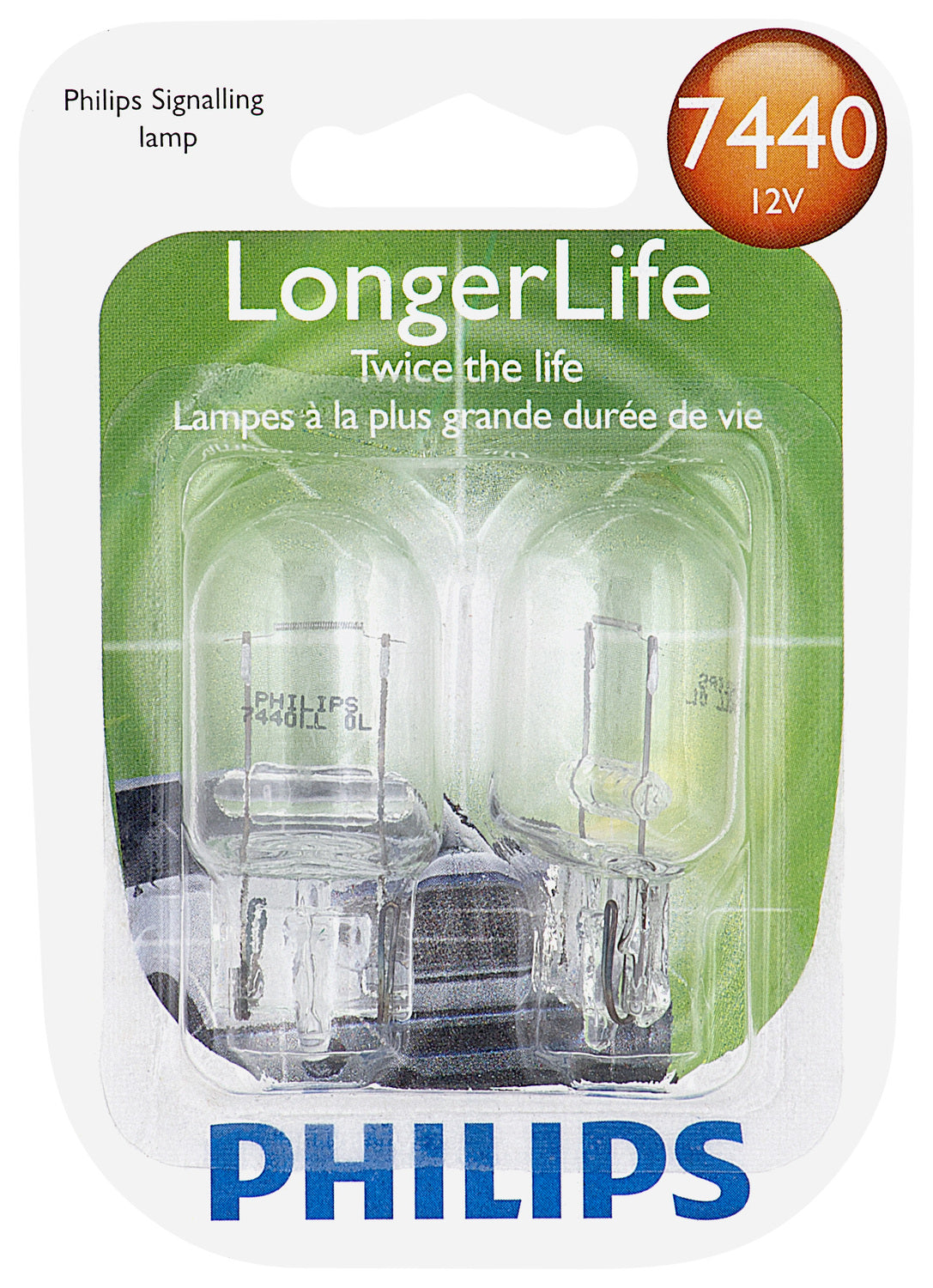 7440LL Long Life Bulb (2 Pack) | Philips 7440LLB2