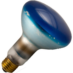 75R30/B - 75W R30 Incandescent - Flood - 4000 Hours - Blue Light