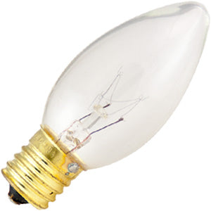 7C9 Bulb 7W 120V C9 Incandescent Intermediate Base Clear