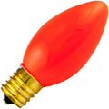 Standard - 7W 120V C9.25 Incandescent - E17 Base - Ceramic Orange