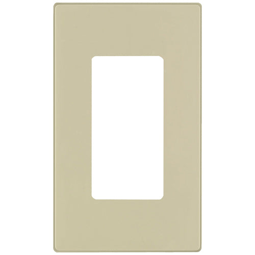 Leviton 80301-SI - Decora Plus Wallplate - Ivory