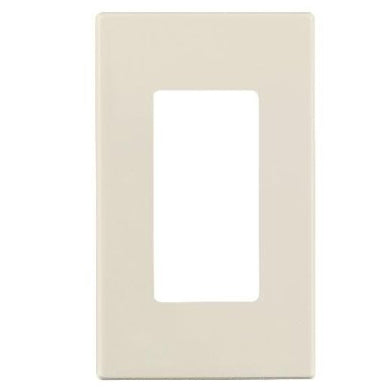 Leviton 80301-ST - Decora Plus Wallplate - Light Almond