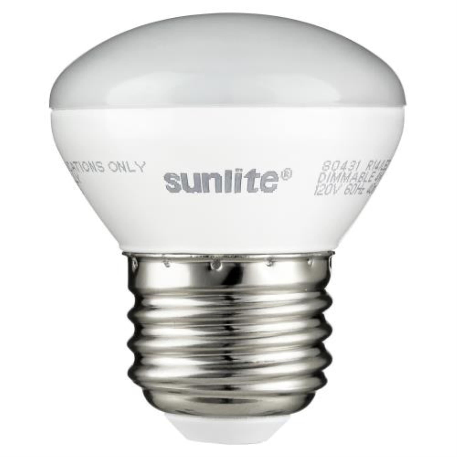 Sunlite R14/LED/E26/4W/D/27K LED R14 Mini-Floodlight 4W Med Base 2700K Warm White