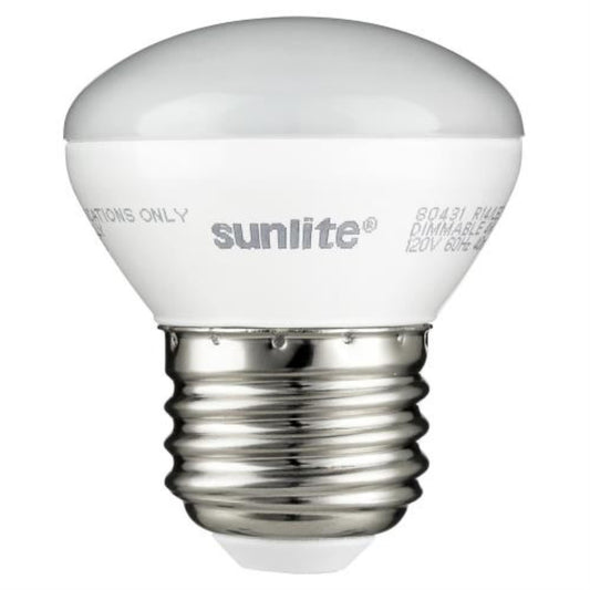 Sunlite R14/LED/E26/4W/D/27K LED R14 Mini-Floodlight 4W Med Base 2700K Warm White