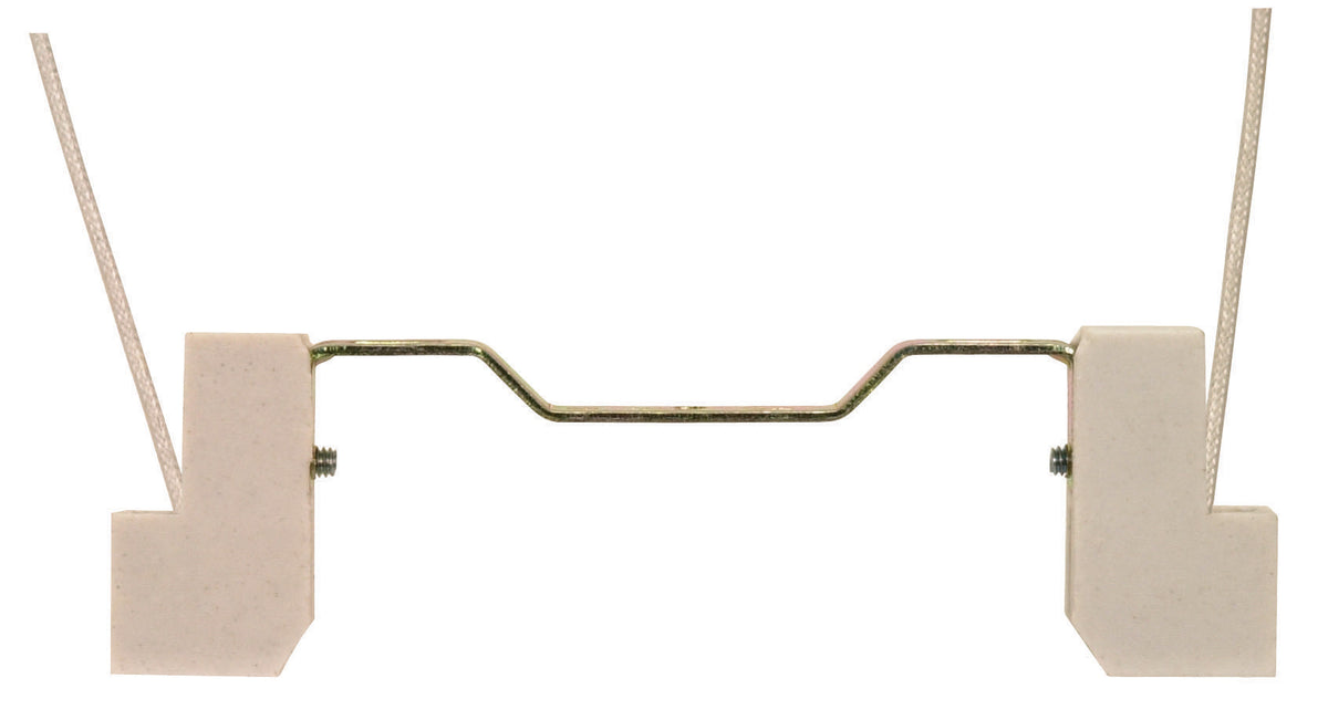 Satco 90-1077 118mm Double Ended Porcelain Halogen Socket, R7S Base, 9" Leads, 1000W, 250V Max