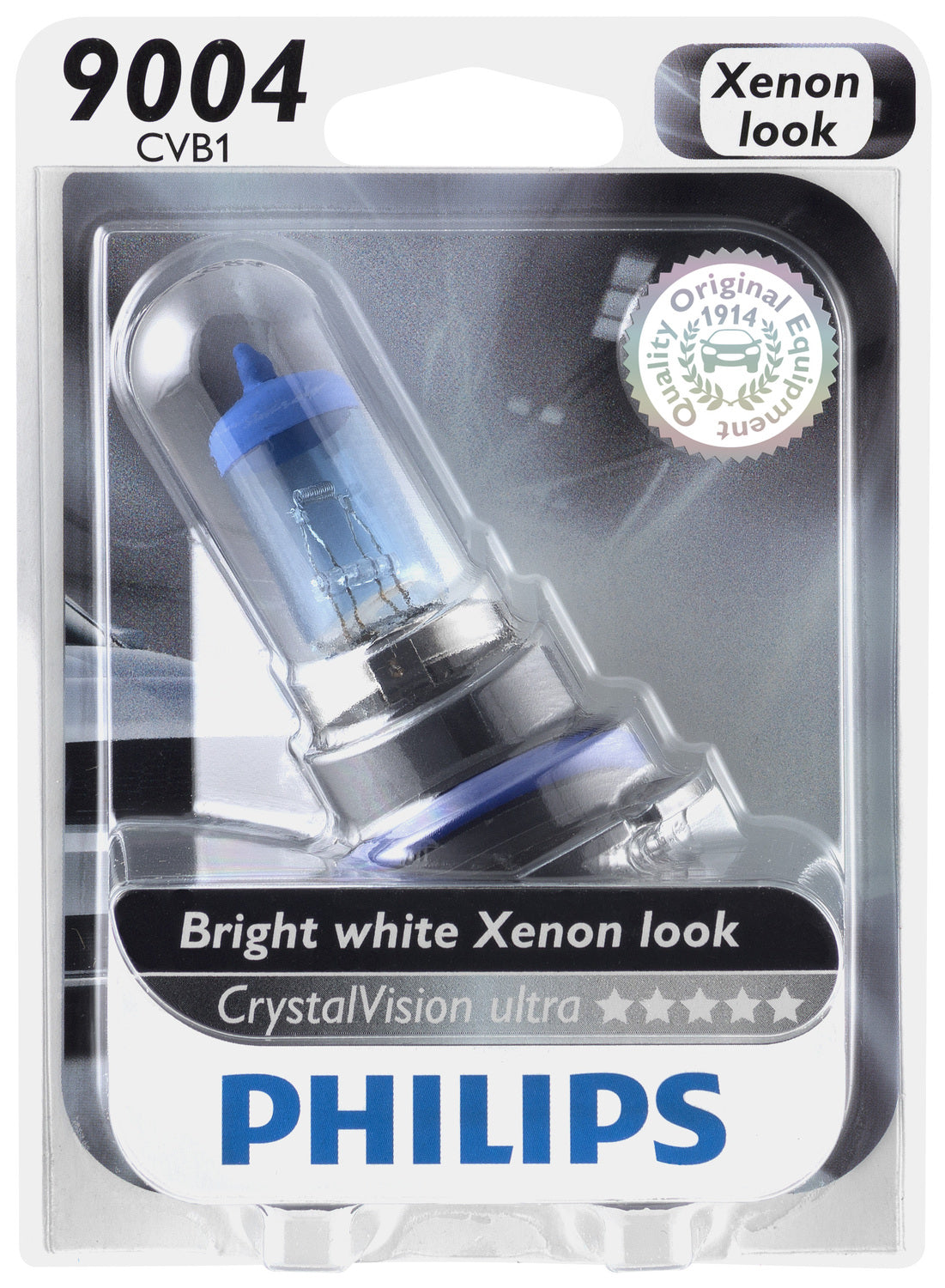 9004 (HB1) CrystalVision Ultra Bulb | Philips 9004CVB1