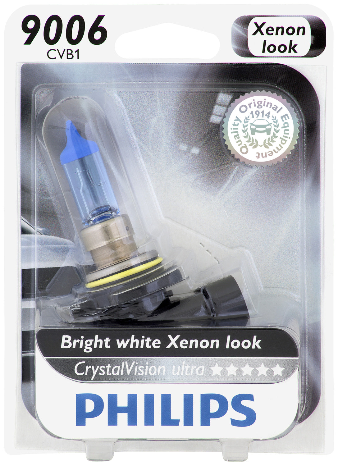 9006 (HB4) CrystalVision Ultra Bulb | Philips 9006CVB1