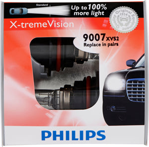 9007 (HB5) X-treme Vision Bulb (2 Pack) | Philips 9007XVB2