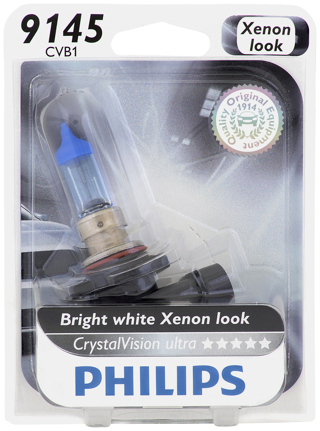 9145 (H10) CrystalVision Ultra Bulb | Philips 9145CVB1
