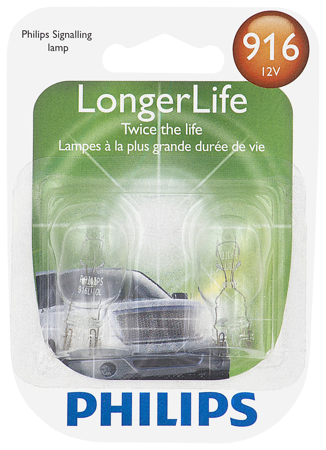 916LL Long Life Bulb (2 Pack) | Philips 916LLB2