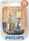 Philips 93B2 - 93 Incandescent Auto Bulb - 2 Pack