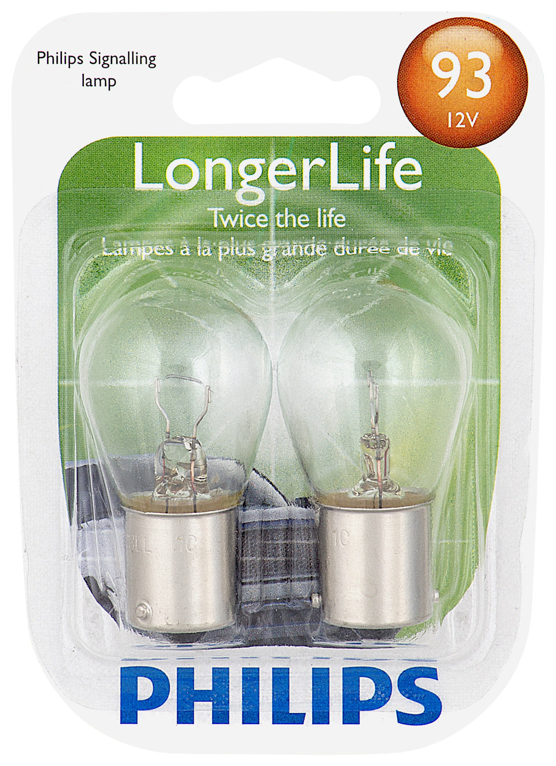 93LL Long Life Bulb (2 Pack) | Philips 93LLB2