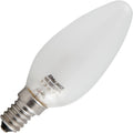 25W Incandescent - 120V/130V - E14 European Base - Frosted